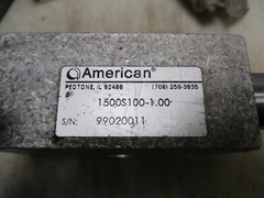 AMERICAN CYLINDERS 1500S100-1.00