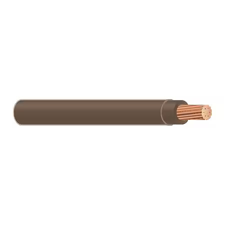 Zoro Select Wxp-6F-1201-07-1000 Thhn, Thwn-2 Building Wire, Copper, 12 Awg,