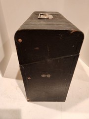 Vintage Porta Metal File Chest Union Steel Chest Corp Black/Green No 1012 No Key