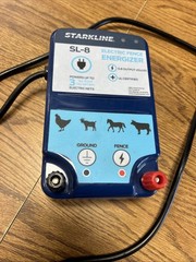 Stark line SL-8 Electric Fence Energizer .8 Output Joules Power Electric Nets