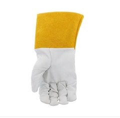 3 Pairs Goat Leather Tig Welding Safety PPE Gloves