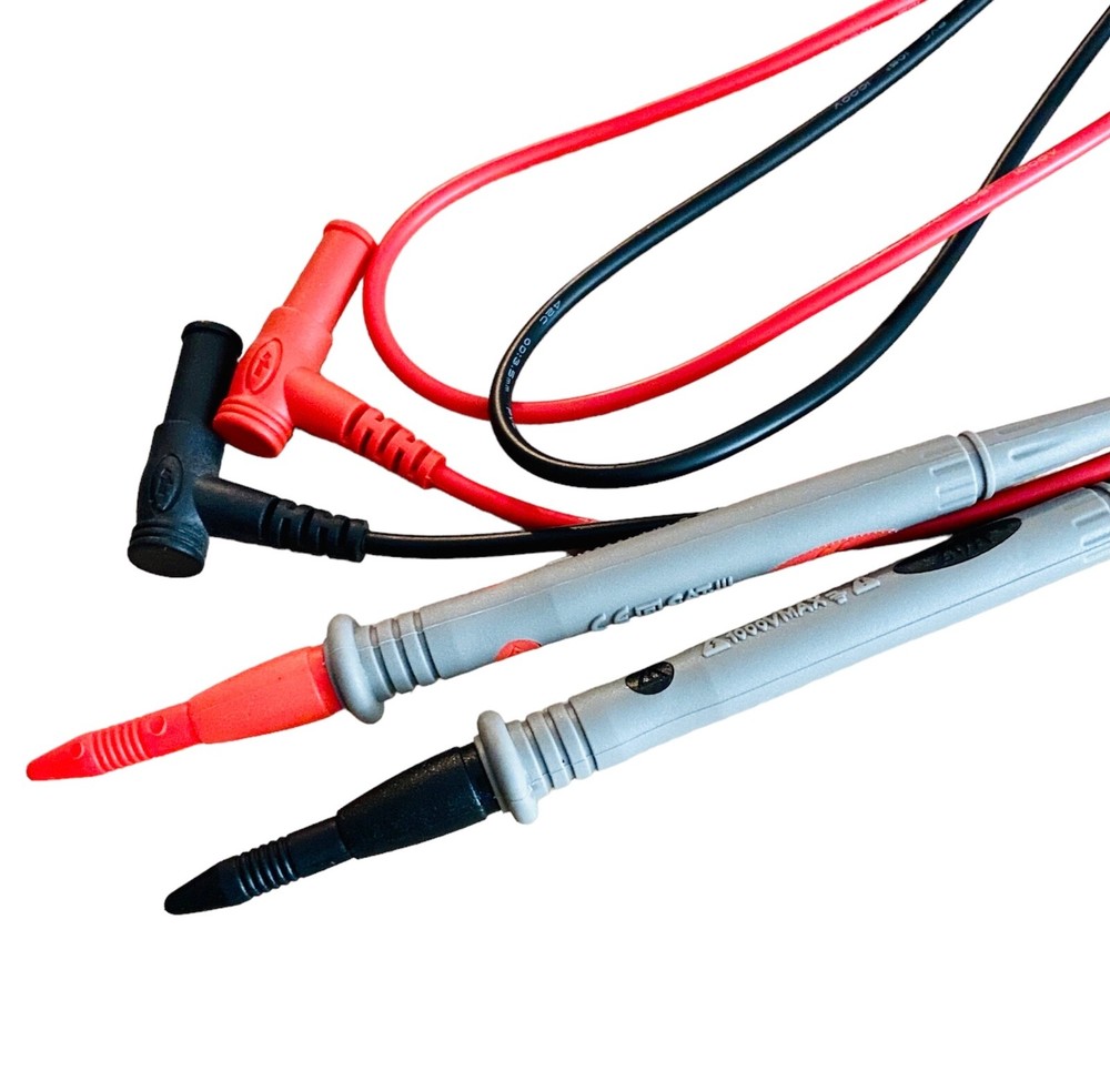 1 Pair Test Lead Probe cable for Digital Multimeter Fluke CAT III 1000V 20A 0.8M