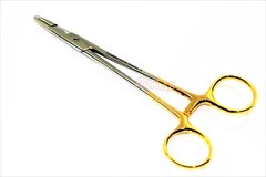 2EA PREMIUM GERMAN GRADE OLSEN HEGAR NEEDLE HOLDER 6.5″ SERRATED SURGICAL DENTAL