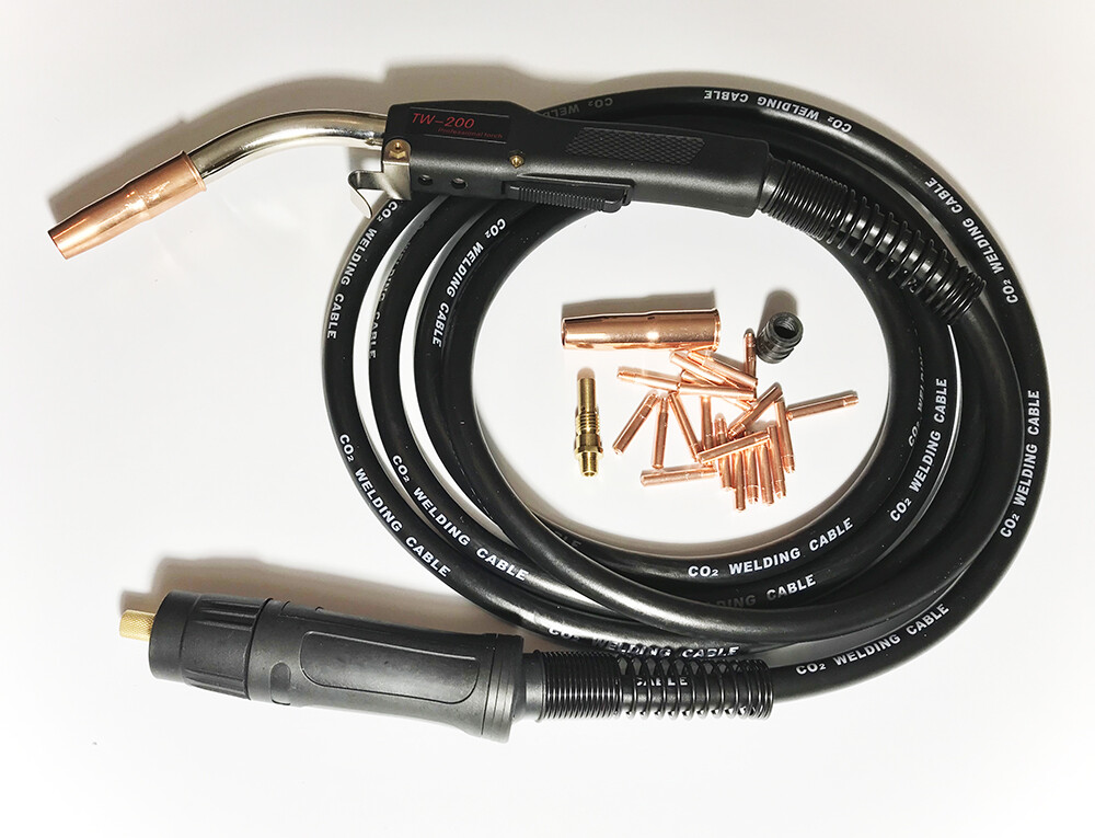 Heavy Duty Mig Gun 250 amp 15 ft Fits Lincoln 250 SP & IDEALARC SP-250 SP-255