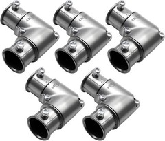1 Inch 90 Degree EMT Pull Elbow, Zinc Die-Cast, 5-Pack