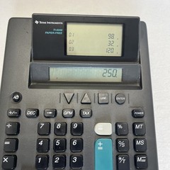 Texas Instruments TI-5048 Paper Free Desktop Calculator Vtg 1994 Works