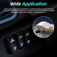 Starlink Rocker Switch, Compatible with Starlink MINI/GEN1-3, Waterproof SPST 5-