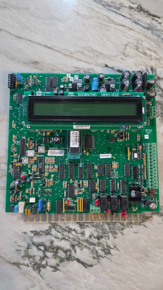Doorking 1835-010 Board with Display and Memory Chip Included
