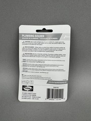 Harris Plumbing Solder Silver Bearing Solid Wire Lead Free 3 oz .118″