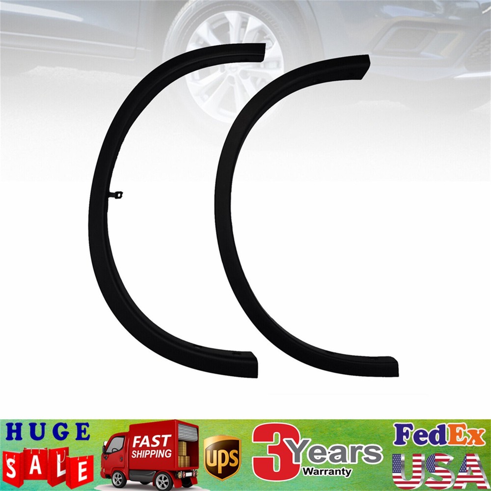 Fit 2014 2015 2016 2017 Nissan Rogue 2x Front Fender Molding Trim Left & Right!