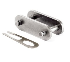 Jeremywell C2040SS Connecting Link Stainless Steel Conveyor Roller Chain Riveted