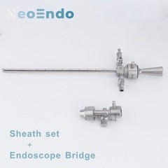 Urology Pediatric Rigid Cystoscope 30 Degree 2.7x190mm With Sheath And Endoscope
