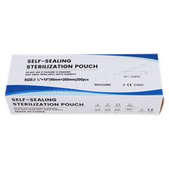 3.5″ X 10″ Self-Sealing Sterilization Pouches for Autoclave (Choose Quantity)