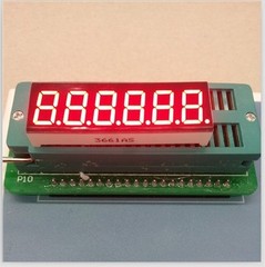 2Pcs 0.36inch 7 Segment 6 Digit Common Cathode 0.36″ RED LED digital Display NEW