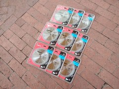 (Lot of 9) HILTI 6-1/2″ Metal Cutting SCM Circular Blade Carbide 40T 5/8″