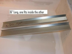 14×18 Water to Air Heat Exchanger 1″ Copper Ports With Install Kit