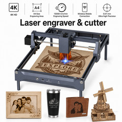 Carverall K15PRO 10W Laser Engraver Machine for Wood Leather Acrylic DIY Gifts
