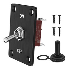 2Set Toggle SWITCH ON/OFF Heavy Duty 15A 250V SPST 2Terminal Car Boat Waterproof