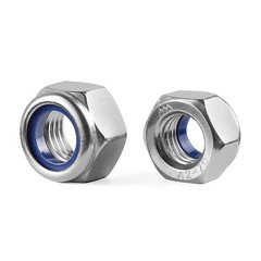 Fine Pitch Nyloc Nuts A2 Stainless Steel Fine Thread Nylon Lock Nuts M8 – M20