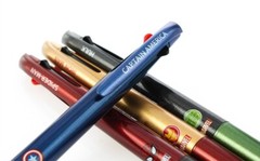 MARVEL IRON MAN CAPTAIN AMERICA SPIDER MAN HULK 3Colors Ballpoint Pen 4pcs Set