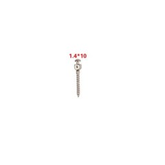 10Pcs Dental Orthodontic Titanium Micro Implant Mini Screws 1.4-2.0mm