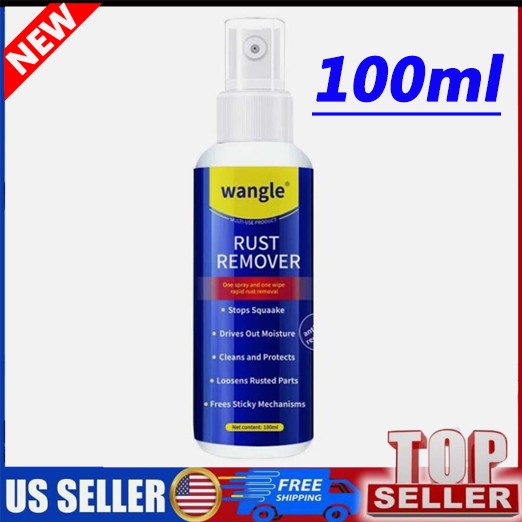 Wangle Rust Remover, Anti-Rust Lubricant Spray & Rust Remover Easy Application