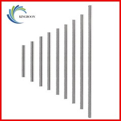 Lead 2mm Trapezoidal Screw Without Copper Nut T8 Lead Screw 100/150/200/250/300