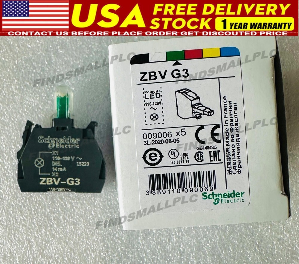 ORIGINAL Schneider Electric ZBV-G3 ZBVG3 LED MODULE Free Shipping from USA