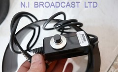 4x Satcom headsets  sold as shown, (no warranty)