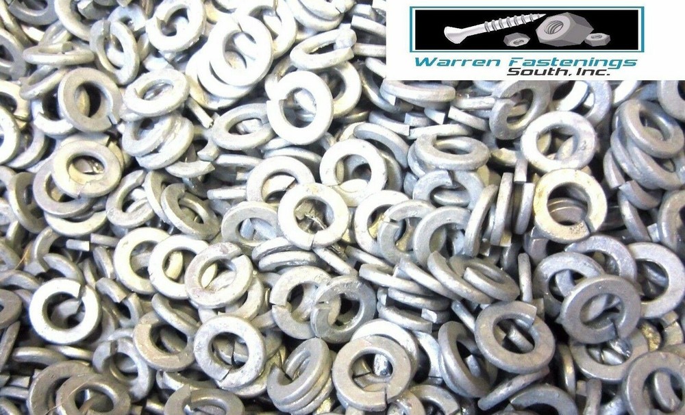 5/16 Lock Washers Hot Dipped Galvanized 500 Pieces