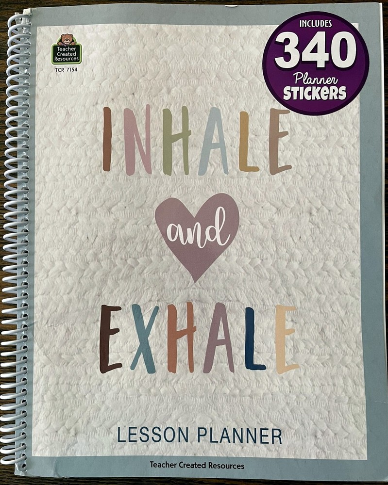 Everyone is Welcome Lesson Planner 8.5 inches X 11 inches
