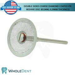 Ortho Dental Coarse Double Sided Diamond Coated Disc IPR Separator Ø22mm, 0.29
