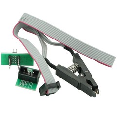 SOIC8 SOP8 Test Clip for EEPROM 93/25 /24Cx in-Circuit Programming + 2…