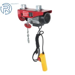 PA200 440lbs / 200kg Mini Electric Hoist 6.6ft/2m Wired Remote Control 110v