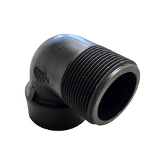 Banjo 90 Degree Poly Street Elbow 1-1/2″ FNPT X 1-1/2″ MNPT – SL150-90