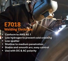 WeldingCity® 5-Lb E7018 Mild Steel Stick Welding Electrode Rod | US Seller Fast