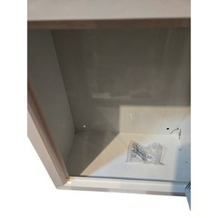 Wall Mounted Steel AED Storage Cabinet White Defibrillator Box Case – No Key