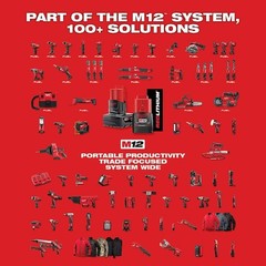 Milwaukee Tool 2472-21Xc M12 600 Mcm Cable Cutter Kit, Cordless, M12 Xc 3.0Ah