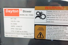 Dayton 1TDR3 Model Blower