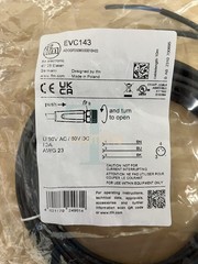 NEW! IFM EFECTOR EVC143 Sensor Connection 10m Cable – M8/Leads – Factory Sealed!