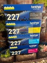 Brother TN227 High Yield Laser Toner Set (4 color) Black Cyan Magenta yellow