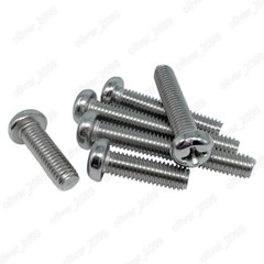M2 M2.5 M3 M4 M5 M6 M8 304 Stainless Steel Phillips Cross Small Pan Head Screws