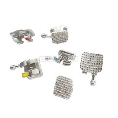 20PCs TERFANT Dental Ortho Bracket Brace Monoblock MIM Mini ROTH 018 345Hook