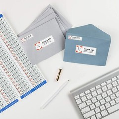 Avery Easy Peel Laser Return Address Labels 1/2″ x 1 3/4″ (5167) PICK YOUR OWN #