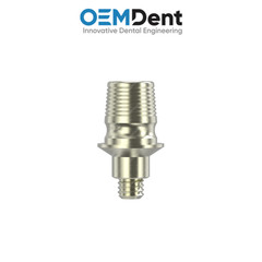 10x Titanium Ti-Base Rotation SP Ø4.3mm MIS® Compatible Int Hex 2.45mm System