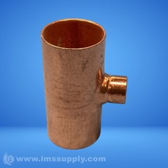 2 inch x 3 inch x 2 inch Copper Reducing Pipe Tee Fitting FNFP