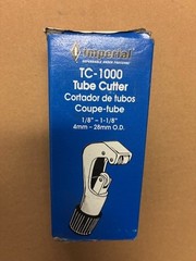 Imperial TC-1000 Tube Cutter 1/8″ – 1-1/8″ O.D.