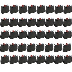40PCS ZBE-102 Single Contact Block Silver Alloy Screw Clamp Terminals 1NC ZBE102