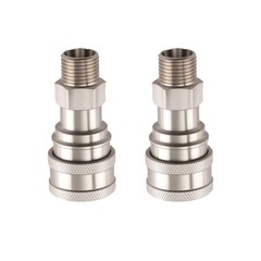 Hydraulic Quick Coupler Set for AGT Chinese Mini Excavators M14-M16 w/ Valve