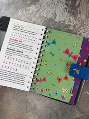 AMERICAN GIRL TODAY Vintage Blue School Planner Notebook (see description)